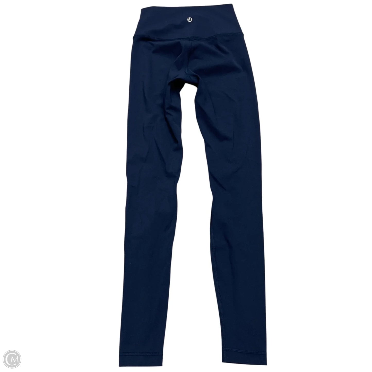 Athletic Leggings By Lululemon In Navy, Size: S