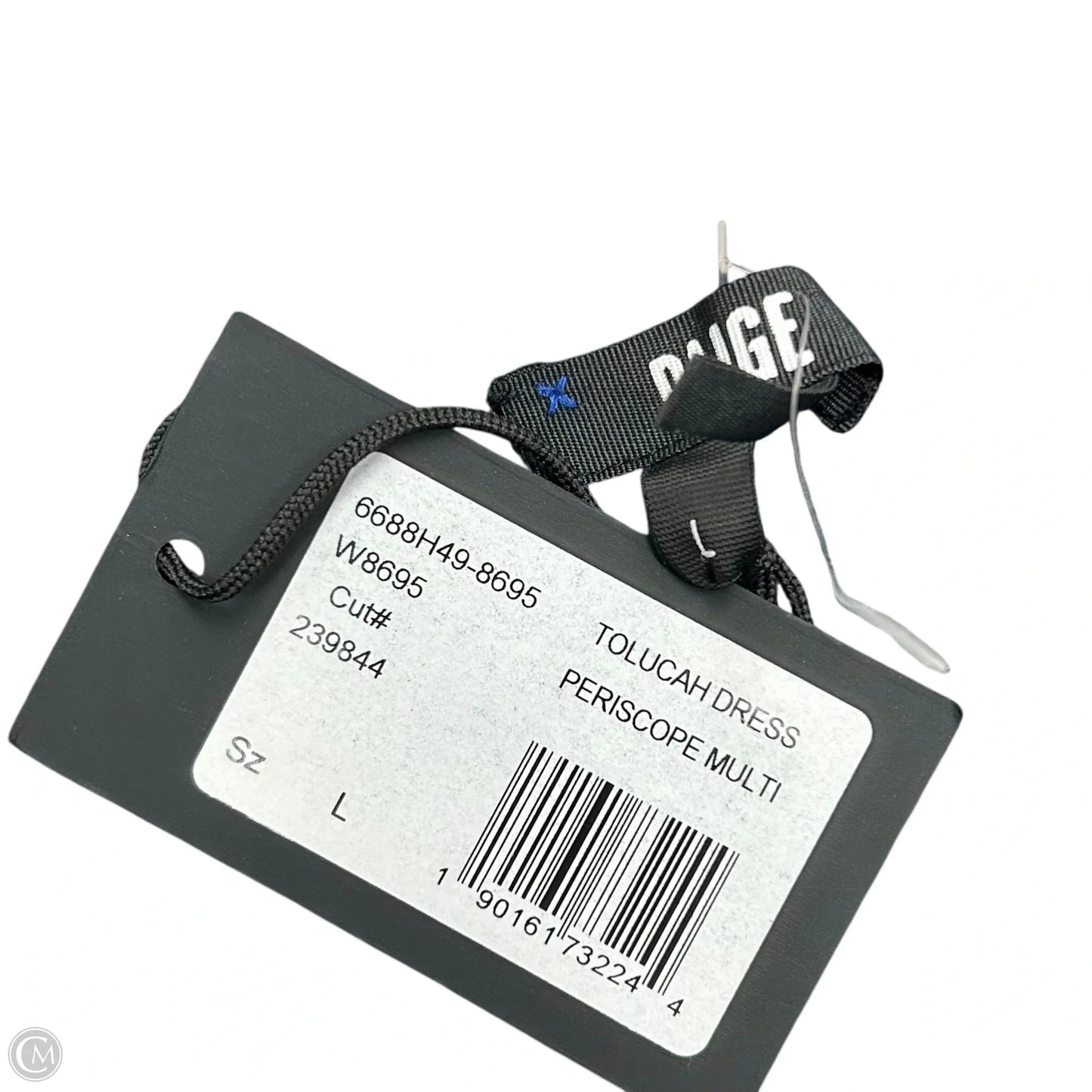 Dress Casual Midi By Paige In Blue & Purple, Size: L