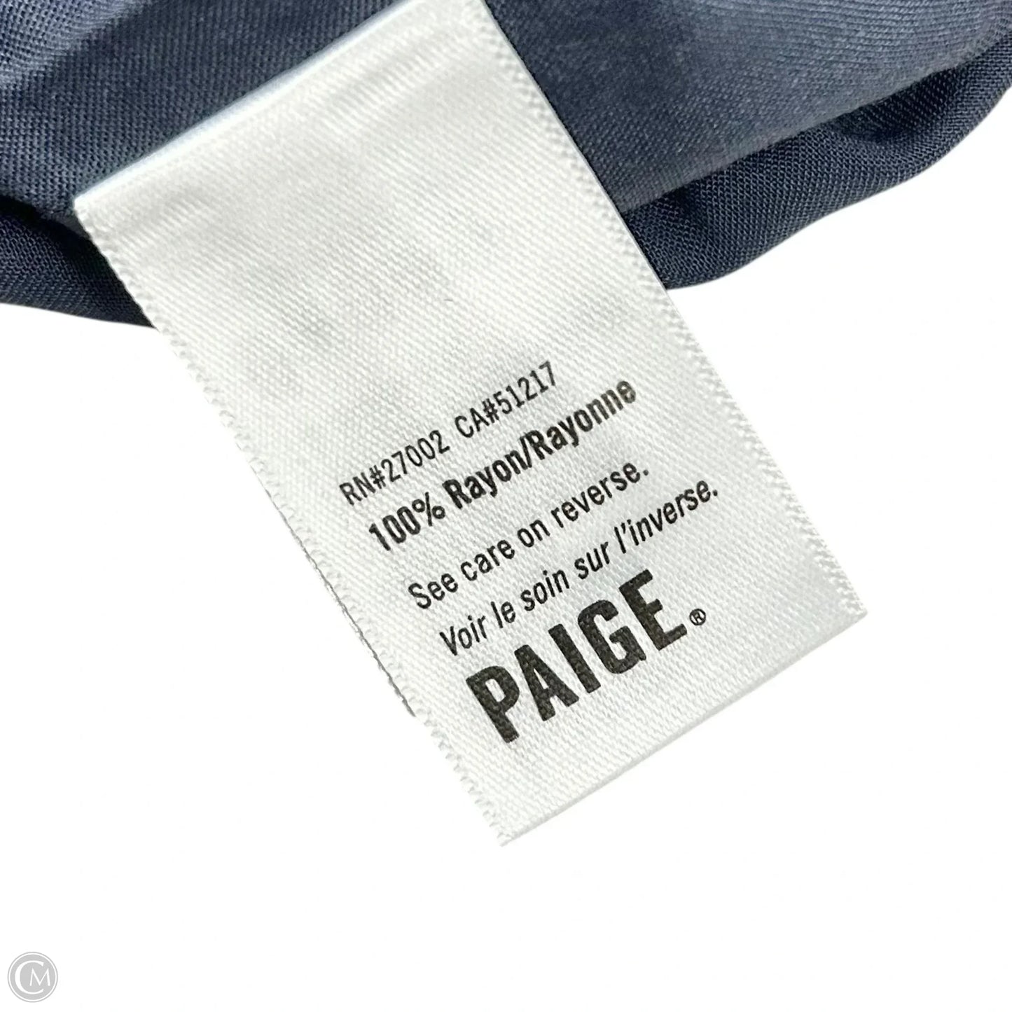 Dress Casual Midi By Paige In Blue & Purple, Size: L