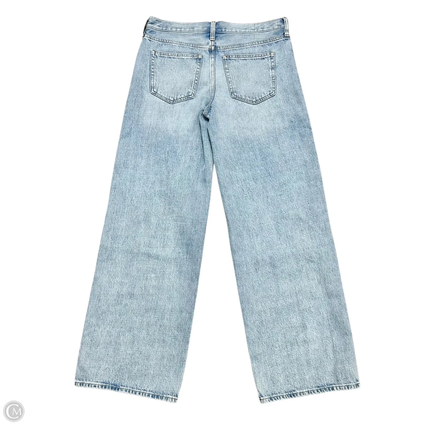 Jeans Wide Leg By J. Crew In Blue, Size: 4