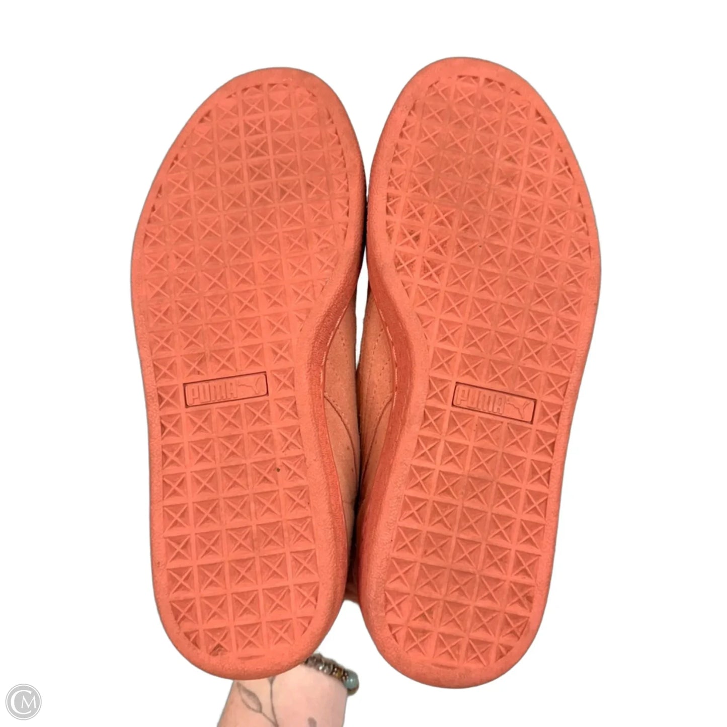 Shoes Sneakers By Puma In Pink, Size: 7