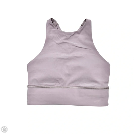Athletic Bra By Lululemon In Purple, Size: 4