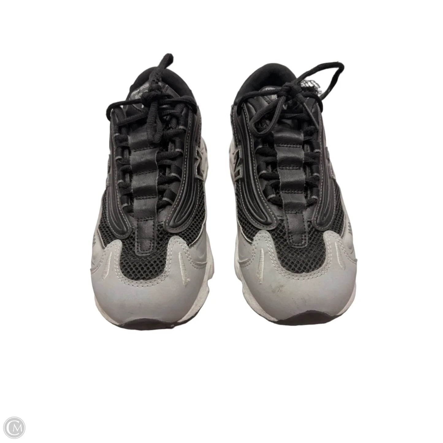 Shoes Sneakers By New Balance In Black & Grey, Size: 5.5