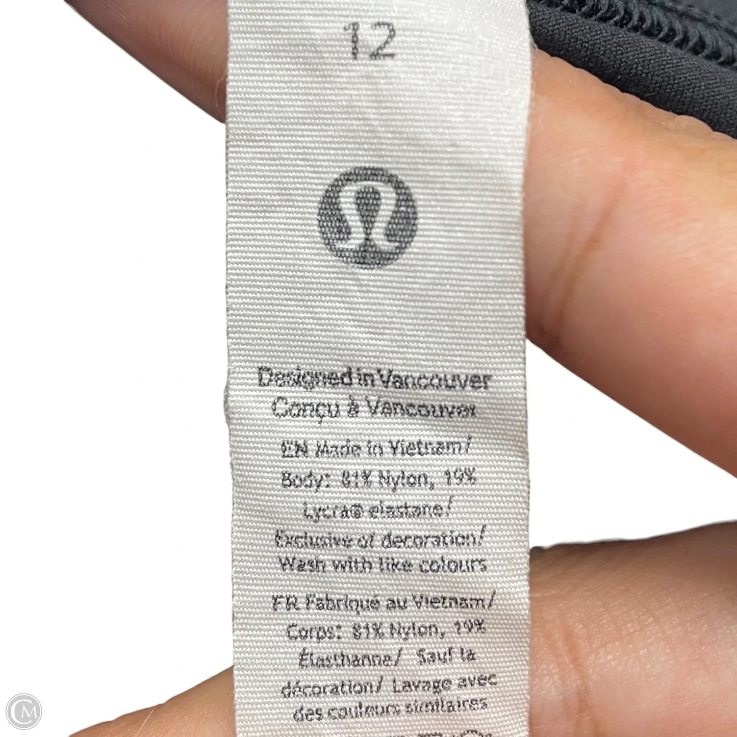Athletic Pants By Lululemon In Black, Size: 12