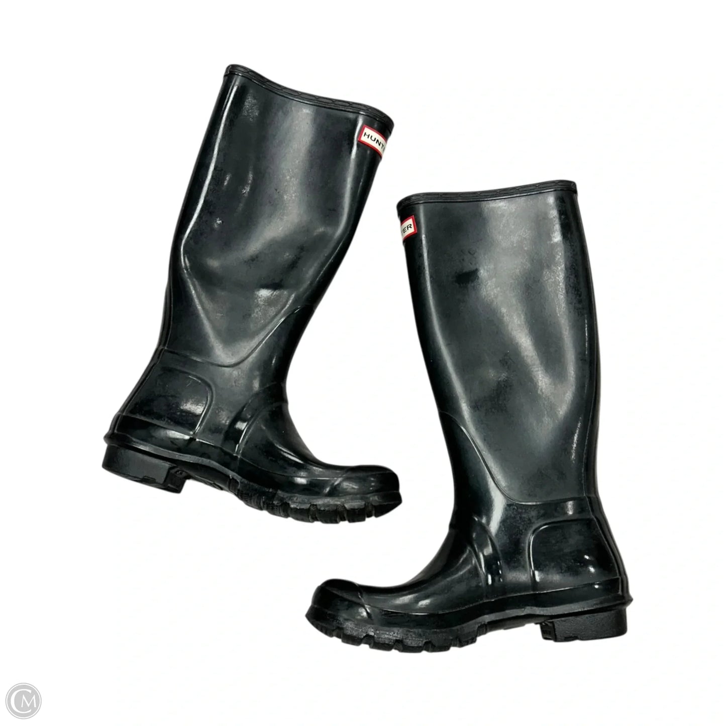 Boots Rain By Hunter In Black, Size: 7