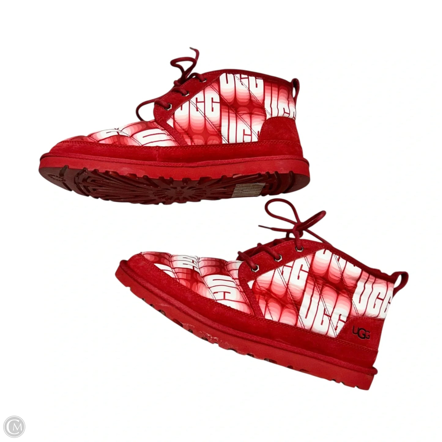 Boots Designer By Ugg In Red, Size: 11