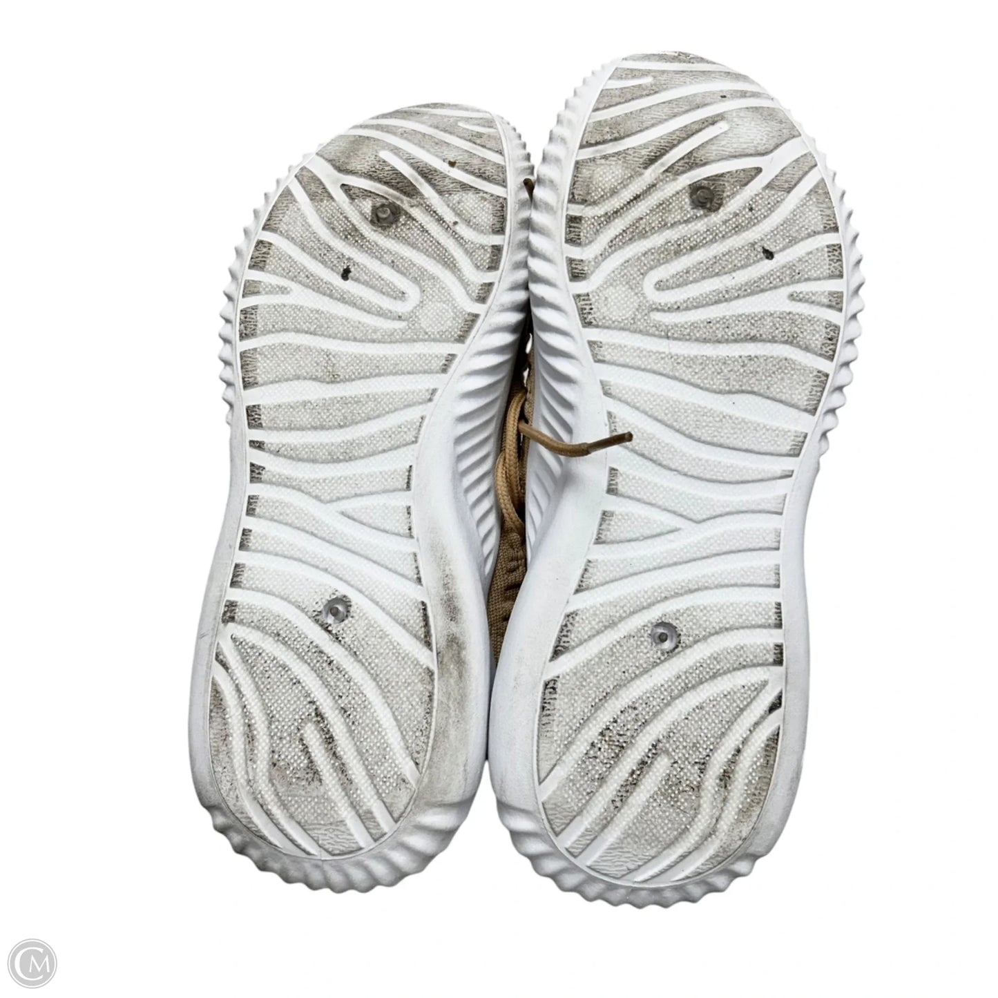 Shoes Athletic By Danskin In Tan & White, Size: 10