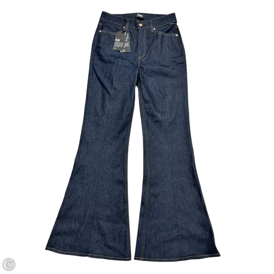 Jeans Boot Cut By Paige In Blue Denim, Size: 4