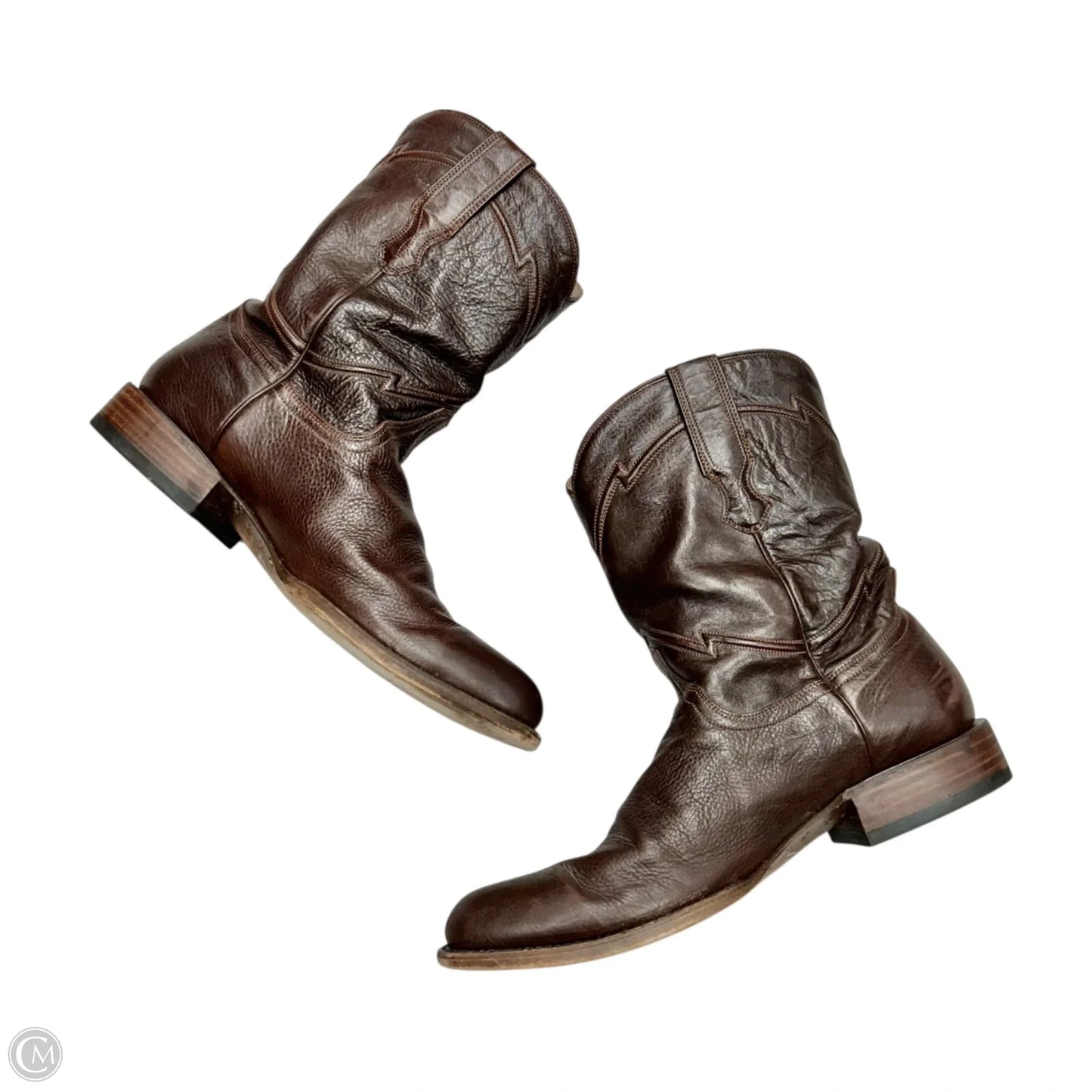 Boots Western By Caborca In Brown, Size: 9.5