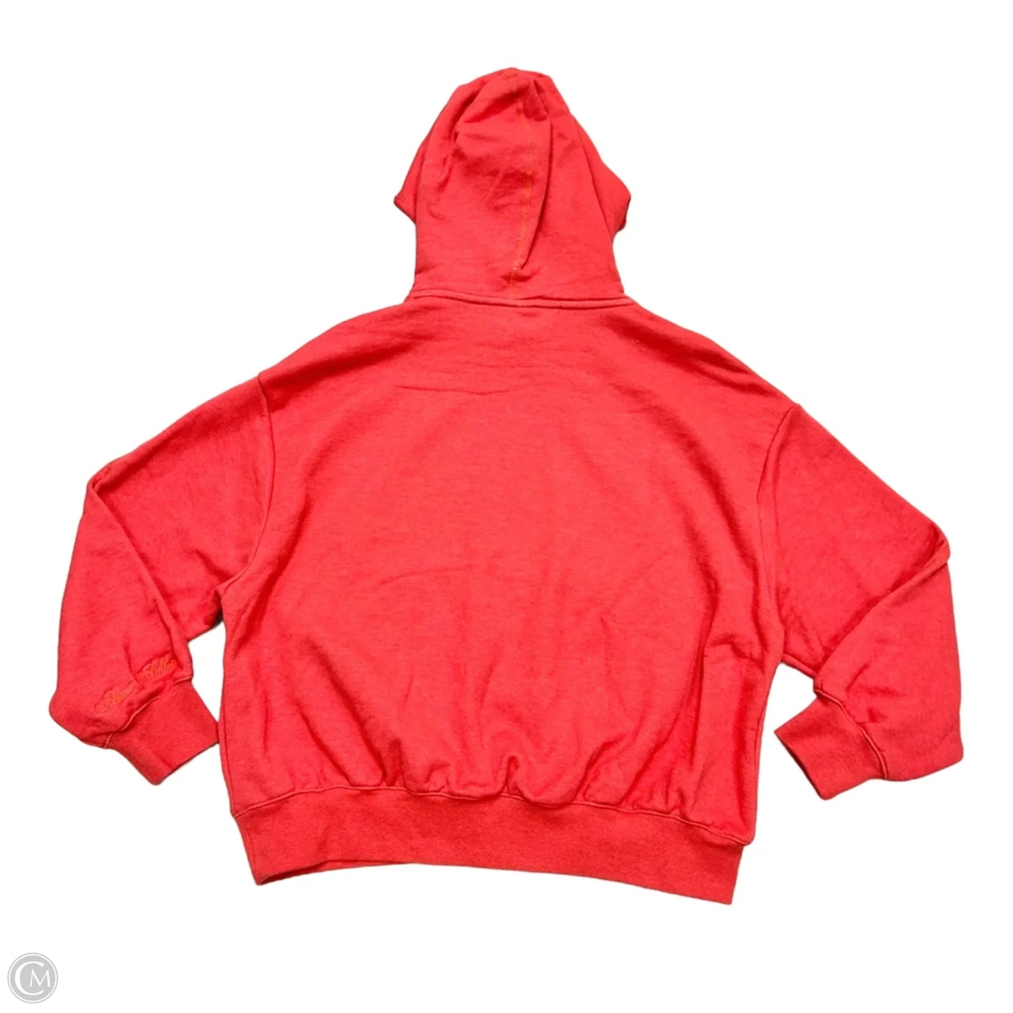 Sweatshirt Hoodie By Nike In Red, Size: S