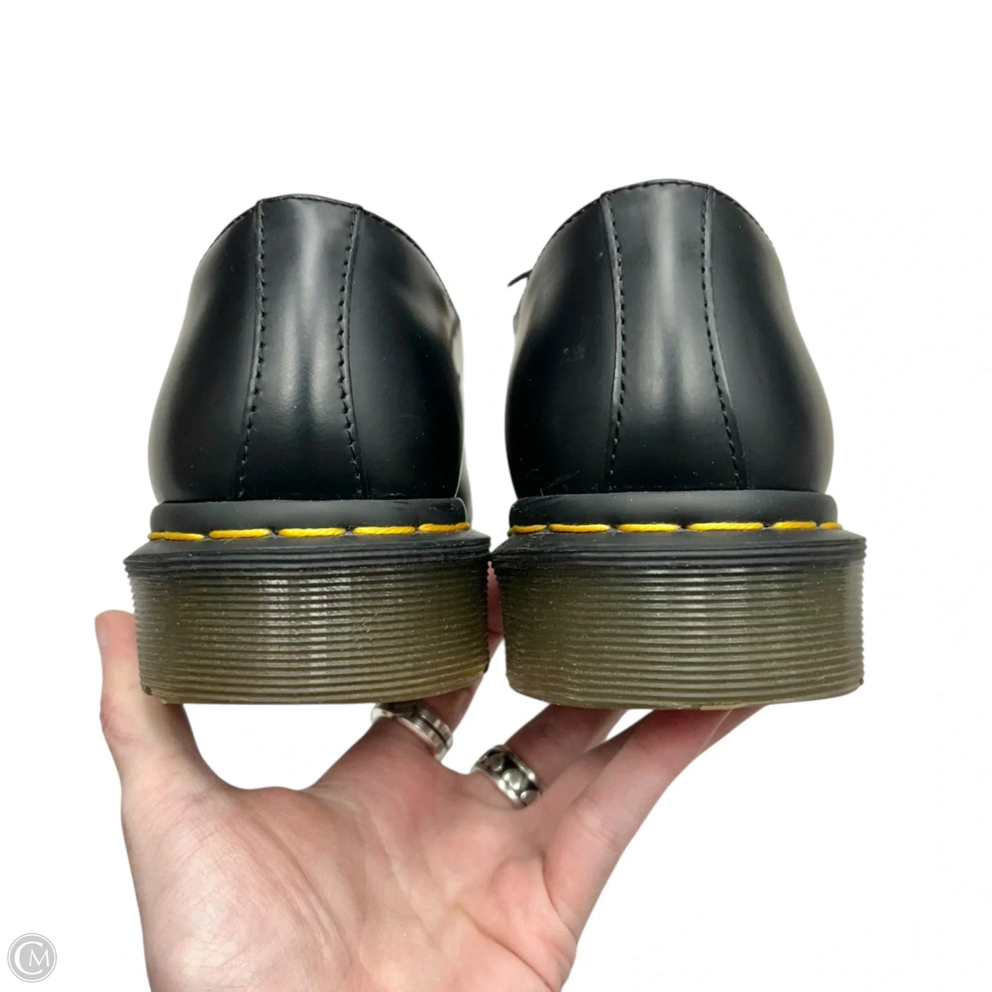 Shoes Flats By Dr Martens In Black, Size: 7