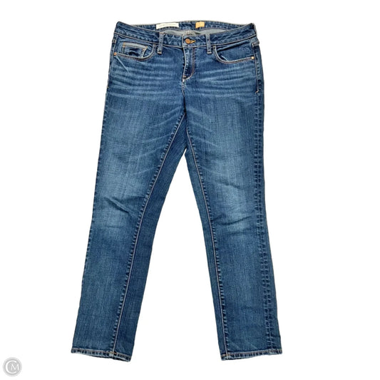 Jeans Straight By Pilcro In Blue Denim, Size: 8