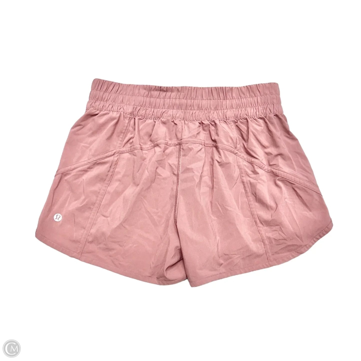 Athletic Shorts By Lululemon In Pink, Size: M