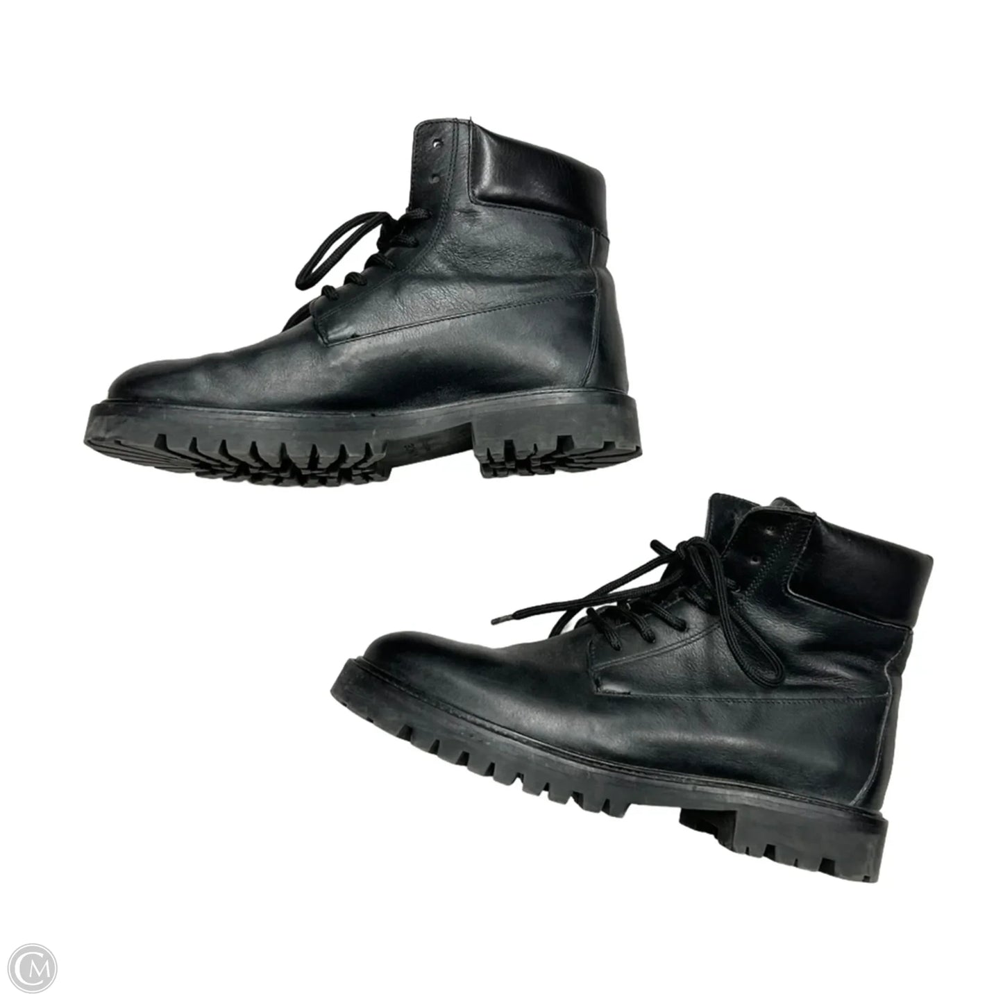 Boots Combat By Vince In Black, Size: 6.5