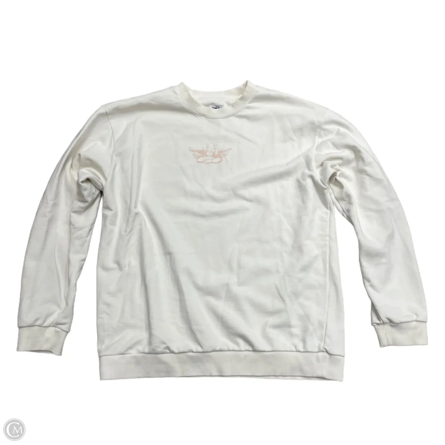 Sweatshirt Crewneck By Boys Lie In White, Size: Osfm