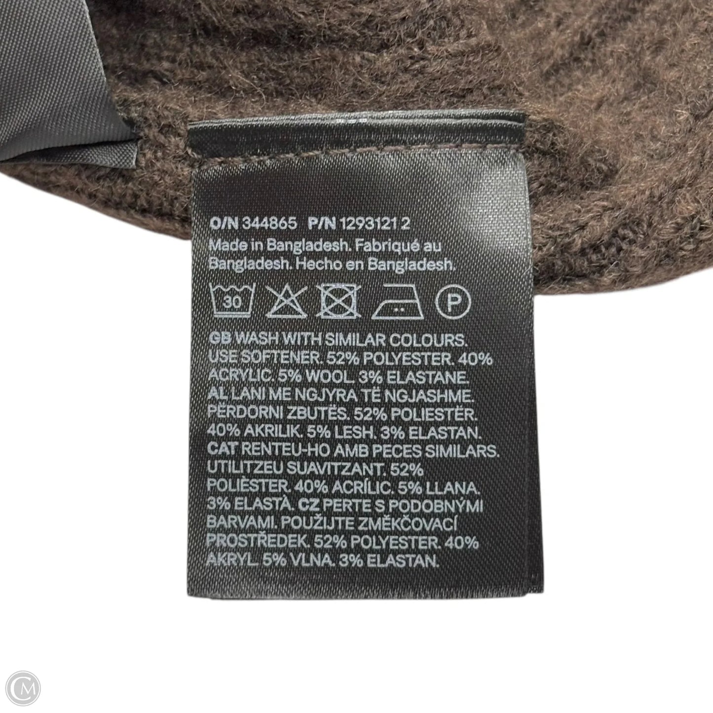 Sweater By H&m In Brown, Size: Xxs