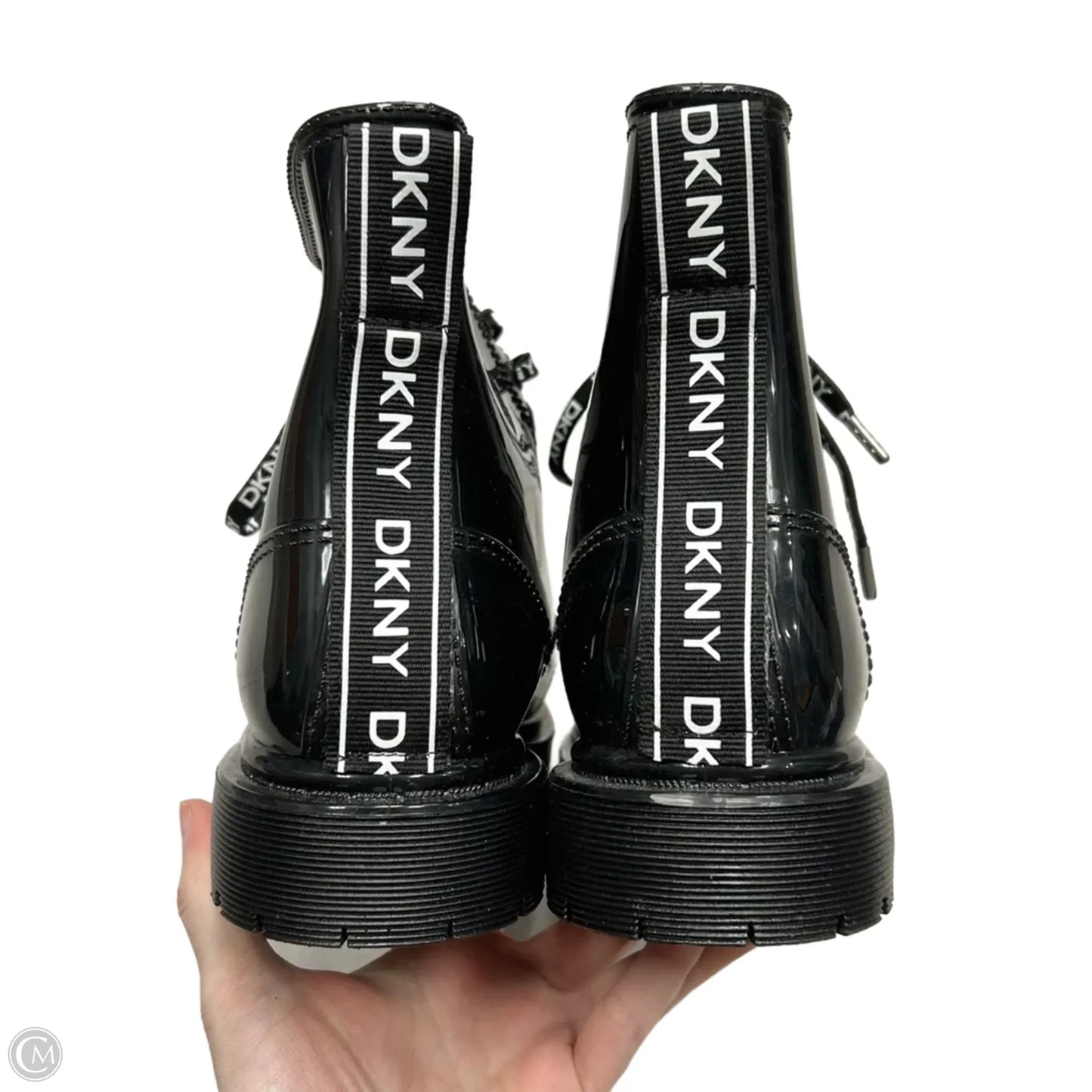 Boots Rain By Dkny In Black, Size: 11