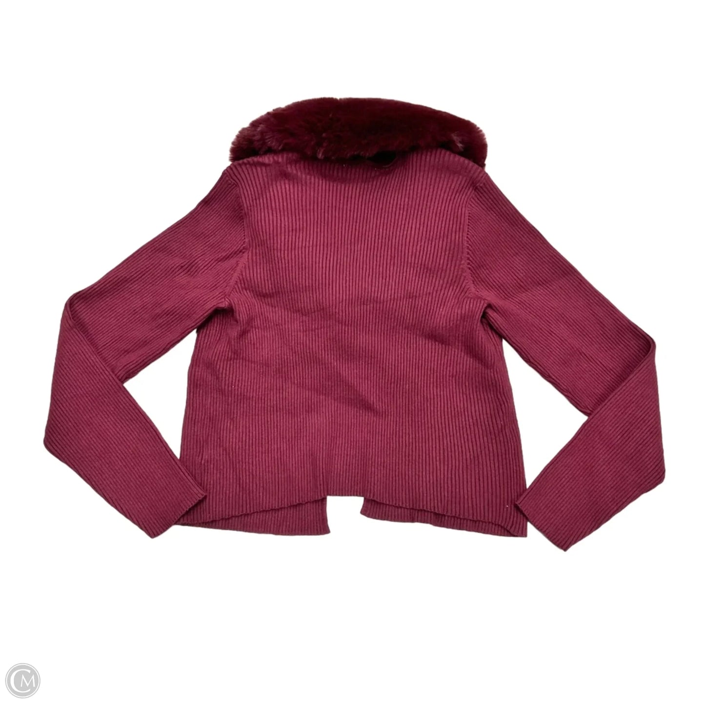 Cardigan By Draper James In Maroon, Size: Xxl