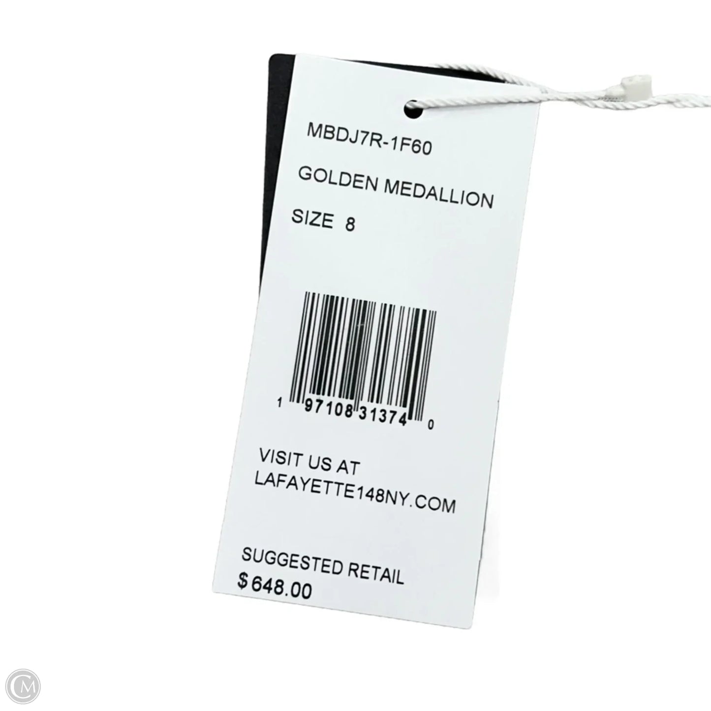 Top Sleeveless Designer By Lafayette 148 In Yellow, Size: 8