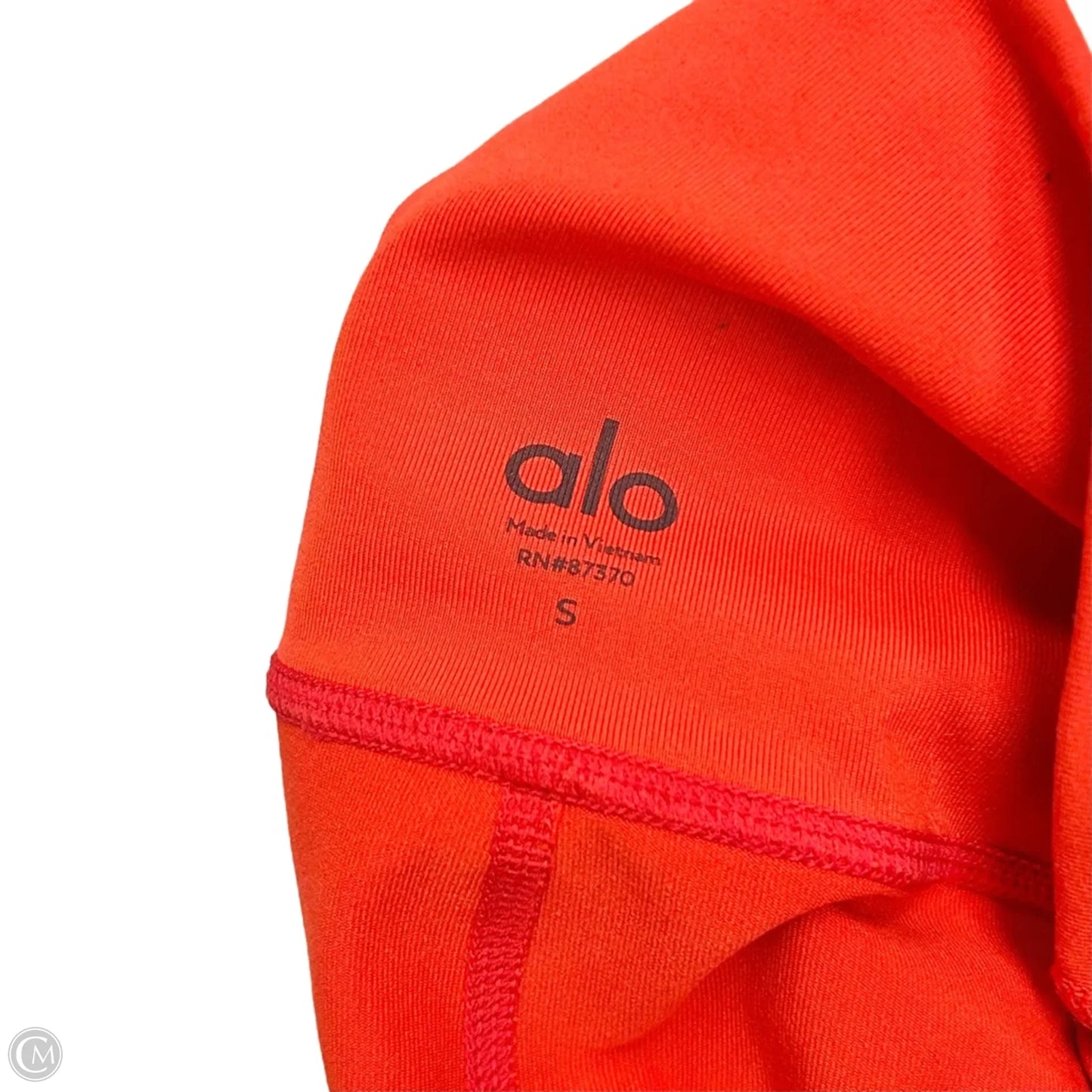 Athletic Leggings By Alo In Red-orange, Size: S