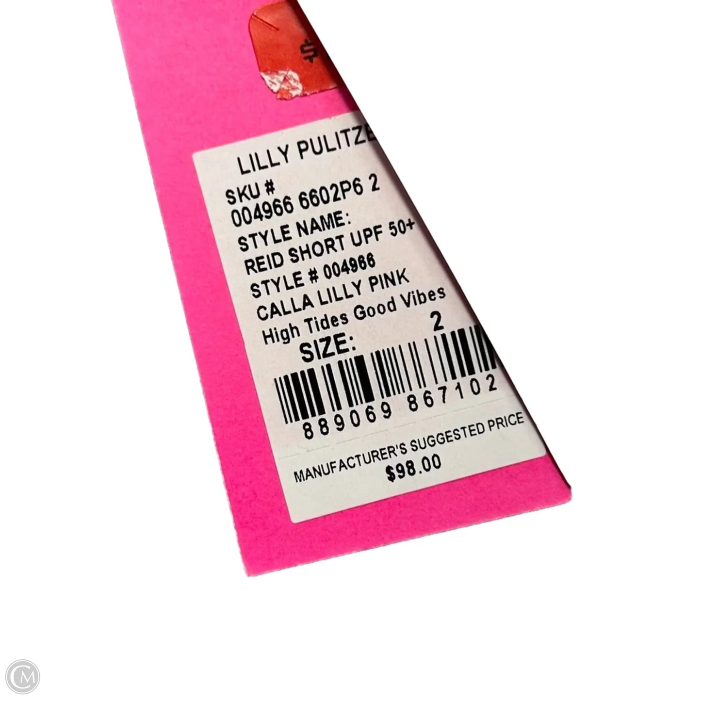 Pants Designer By Lilly Pulitzer In Blue & Pink, Size: 2