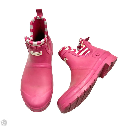Boots Rain By Hunter x Target In Pink, Size: 7