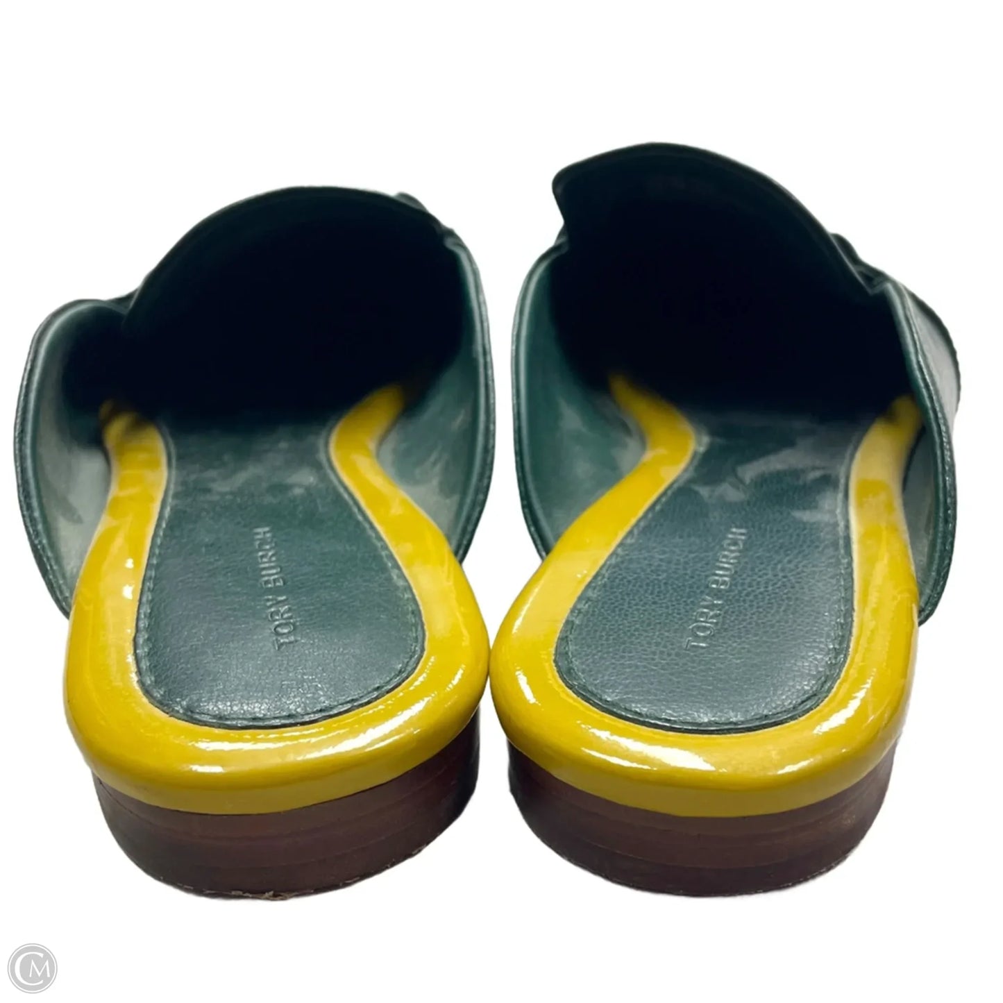 Shoes Designer By Tory Burch In Green, Size: 8.5