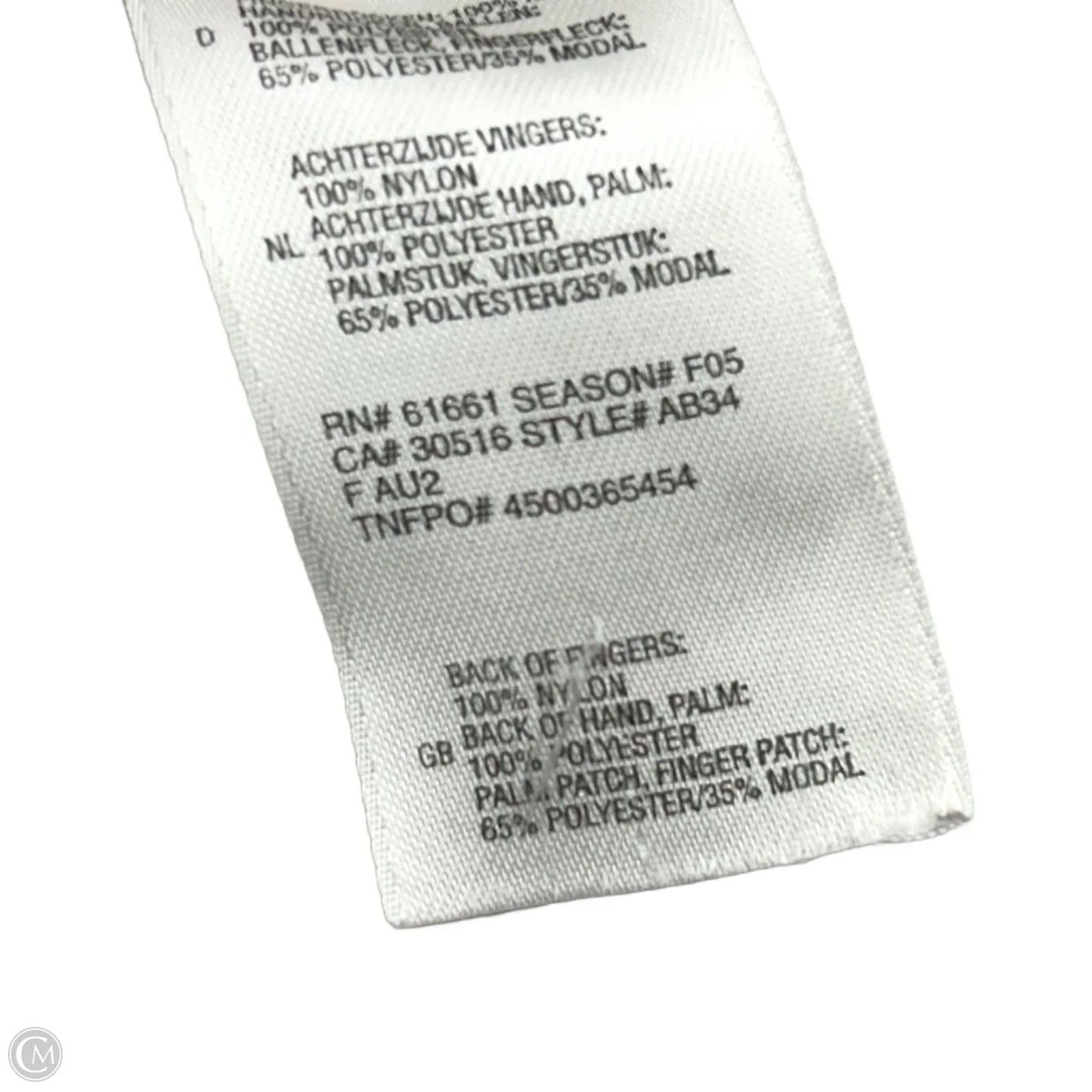 Gloves By The North Face, Size: L