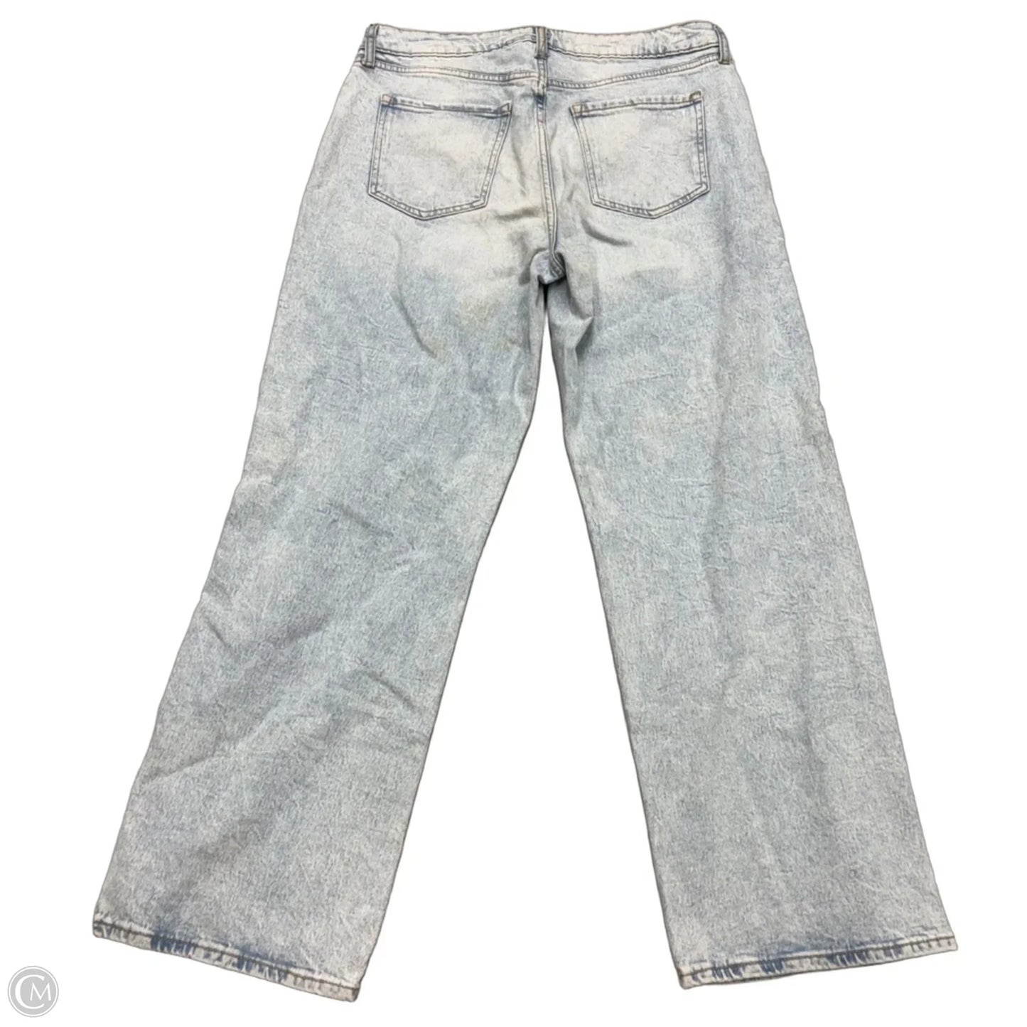 Jeans Wide Leg By Old Navy In Blue Denim, Size: 14