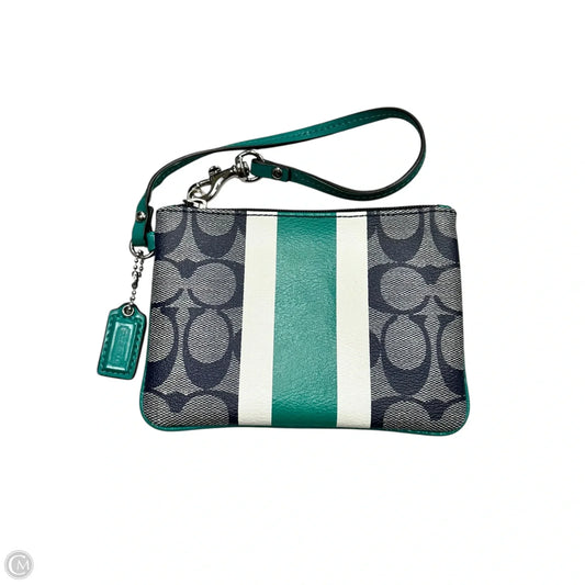 Wristlet Designer By Coach, Size: Small