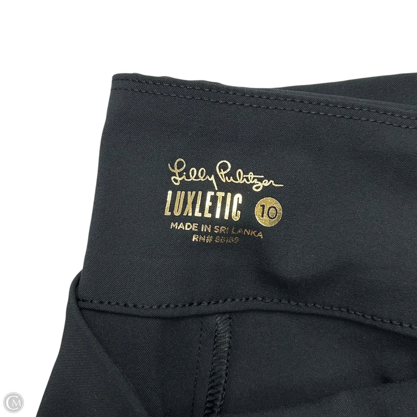 Pants Designer By Lilly Pulitzer In Black, Size: 10