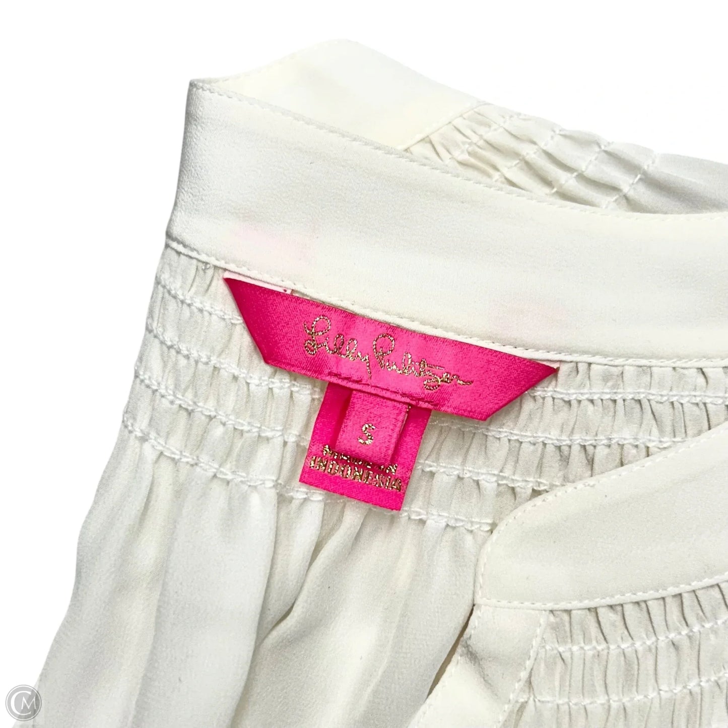 Top Long Sleeve Designer By Lilly Pulitzer In Ivory, Size: S