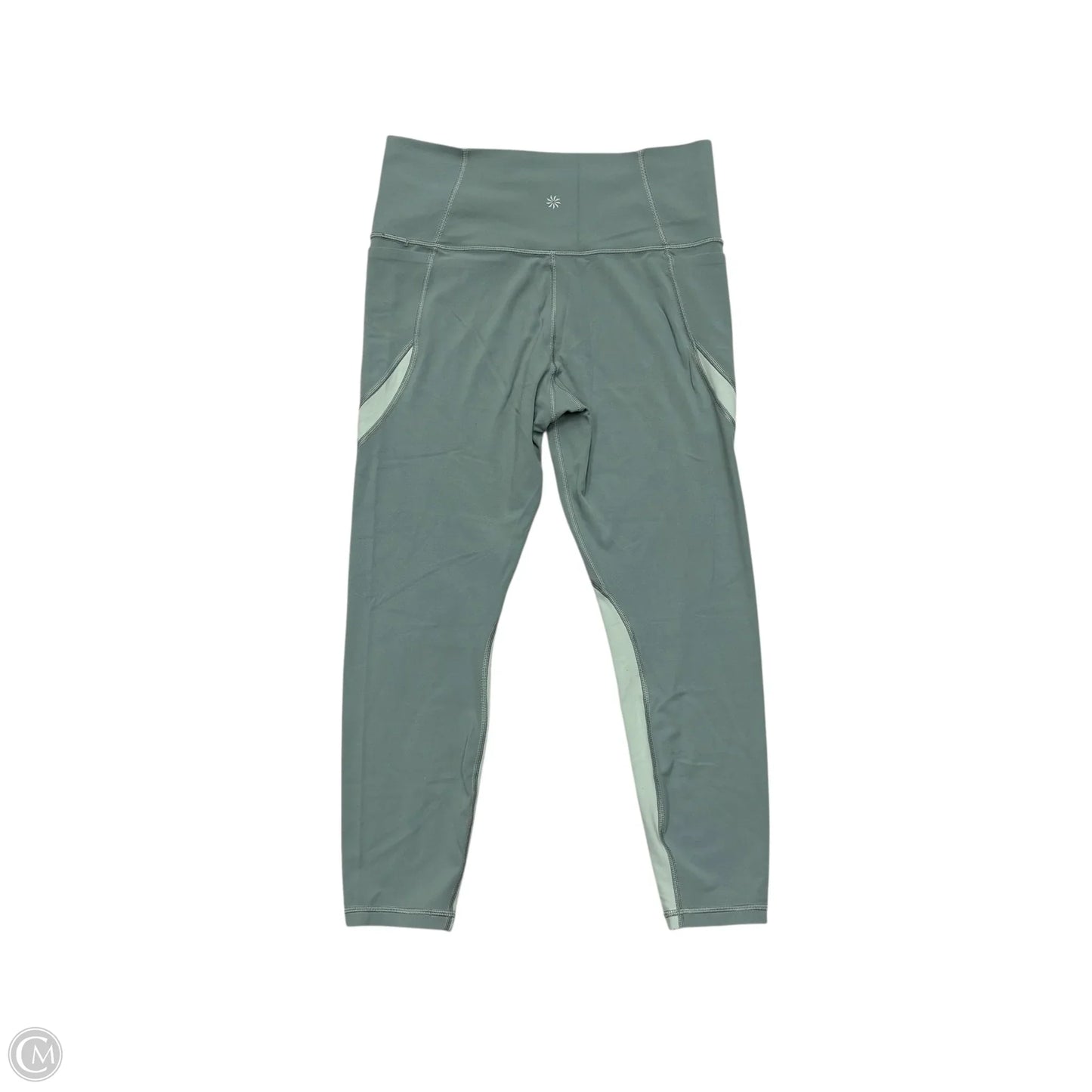Athletic Leggings Capris By Athleta In Green, Size: M