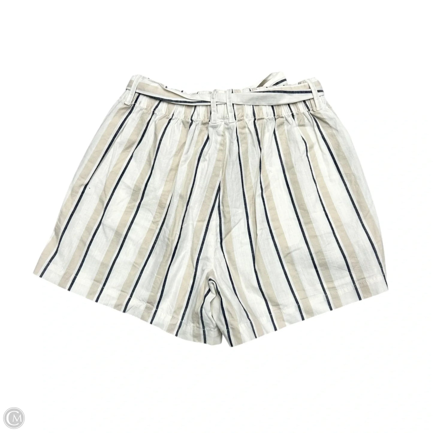 Shorts By Loft In Tan & White, Size: S