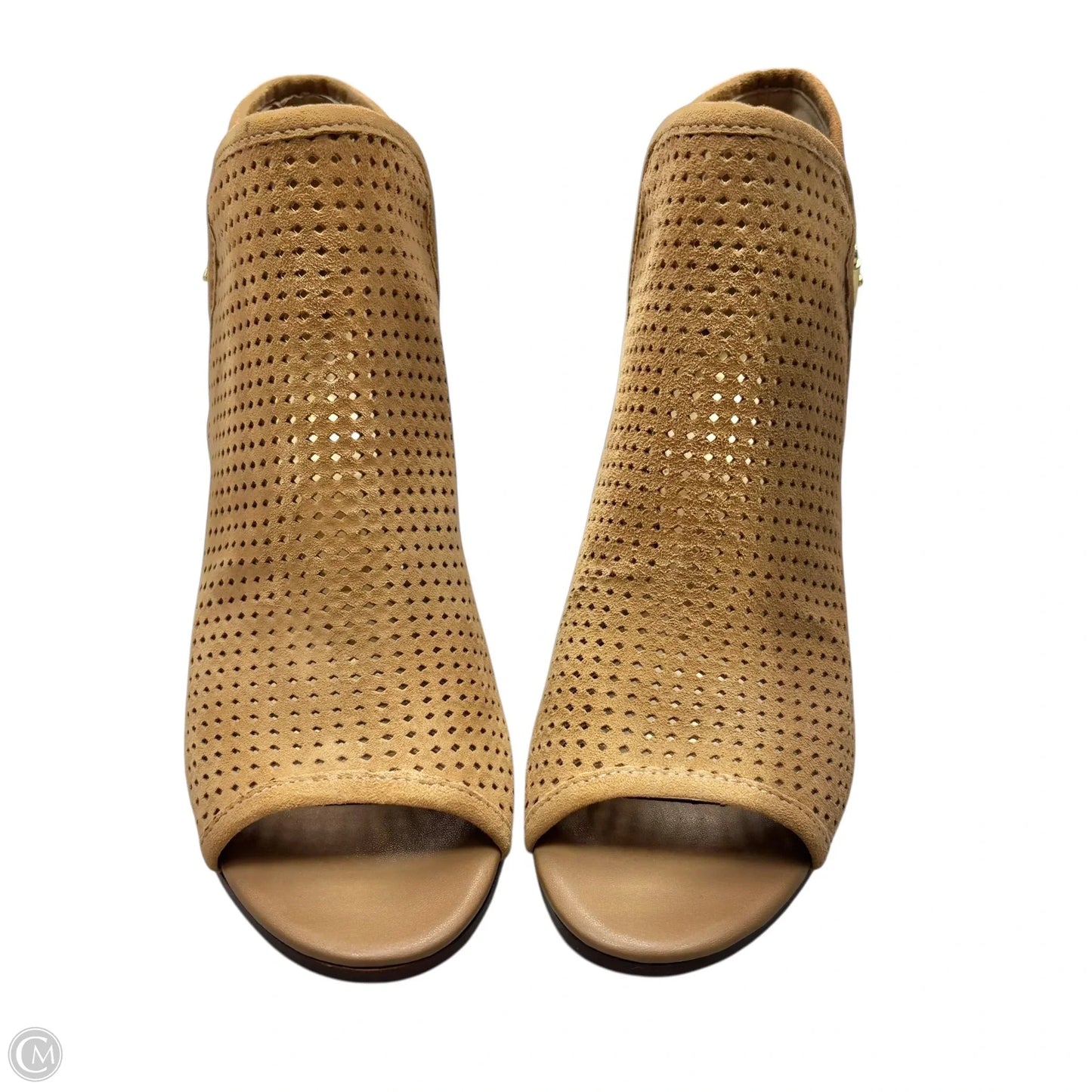 Boots Leather By Sam Edelman In Tan, Size: 6.5