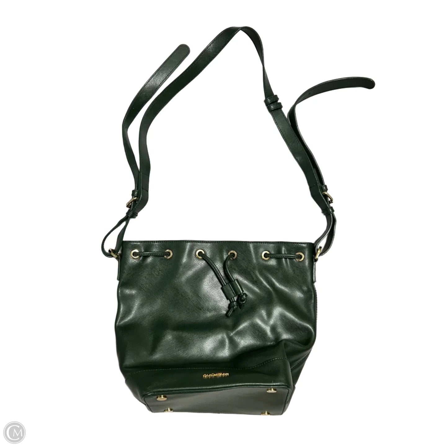 Handbag Leather By Isaac Mizrahi, Size: Medium