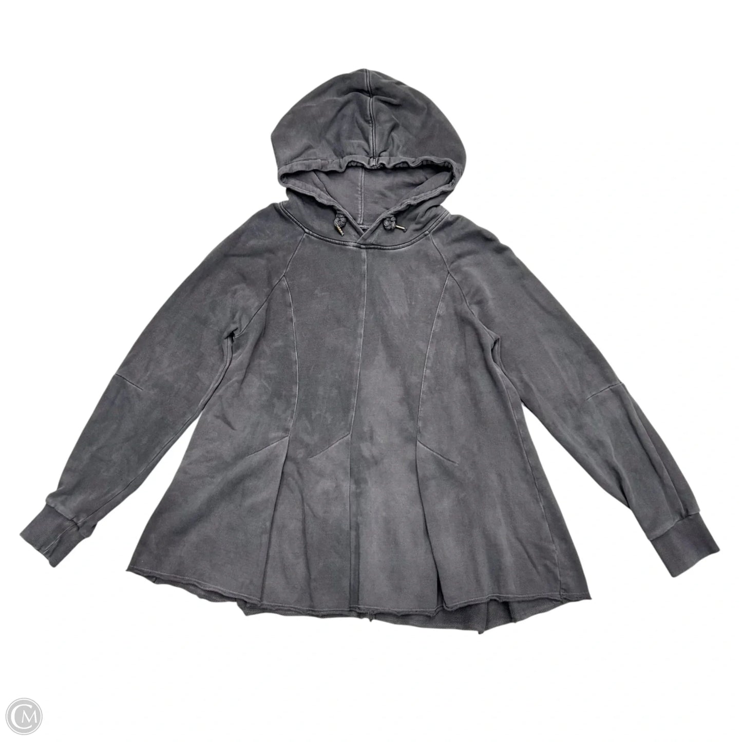 Sweatshirt Hoodie By Pilcro In Grey, Size: S