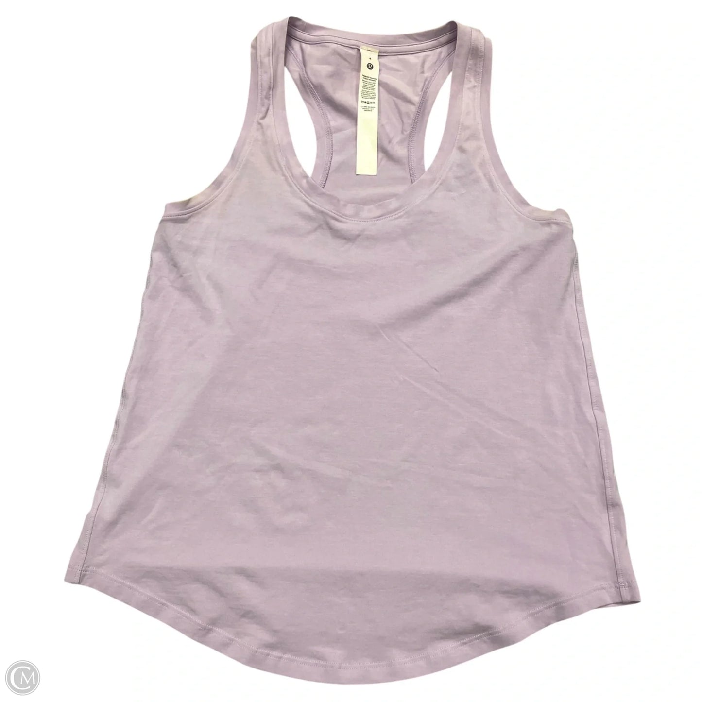 Athletic Tank Top By Lululemon In Purple, Size: 4