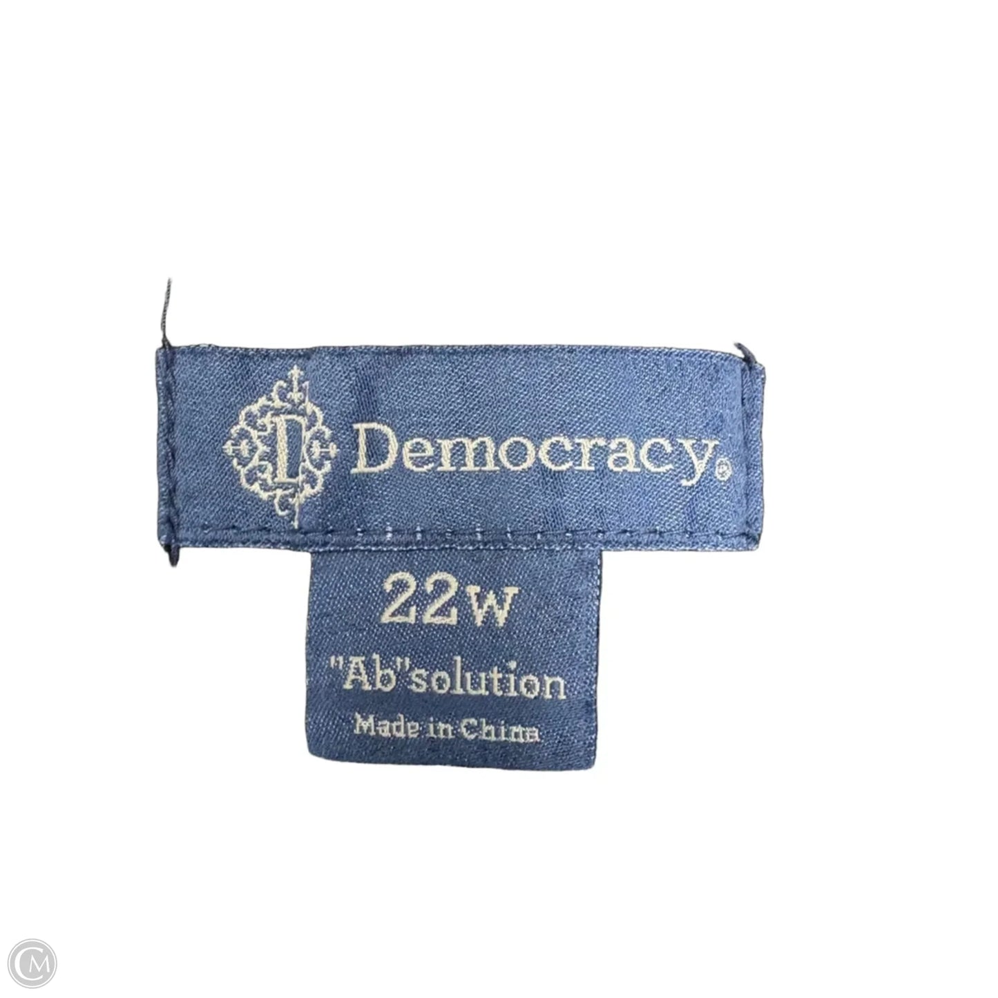 Shorts By Democracy In Blue Denim, Size: 22