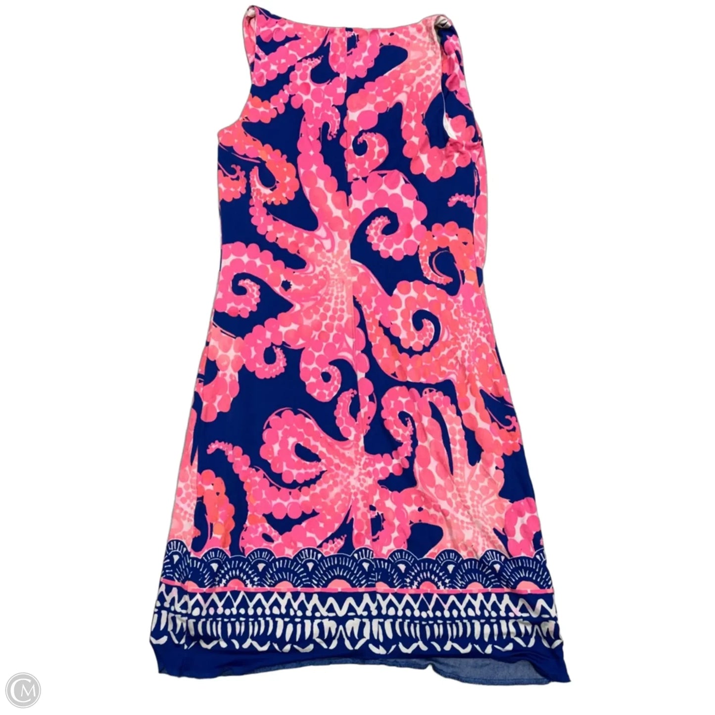 Dress Designer By Lilly Pulitzer In Blue & Pink, Size: Xs