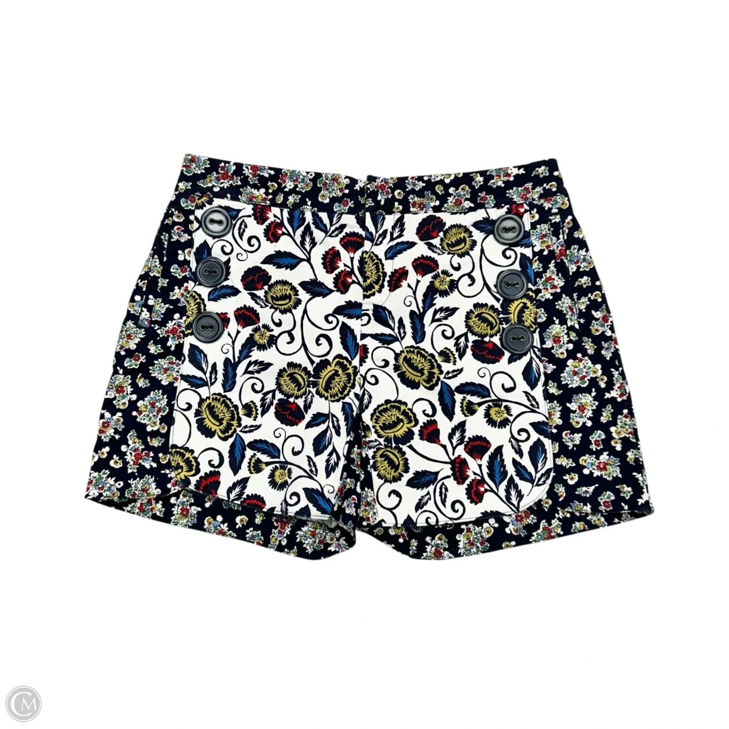 Shorts By Anthropologie In Floral Print, Size: 0