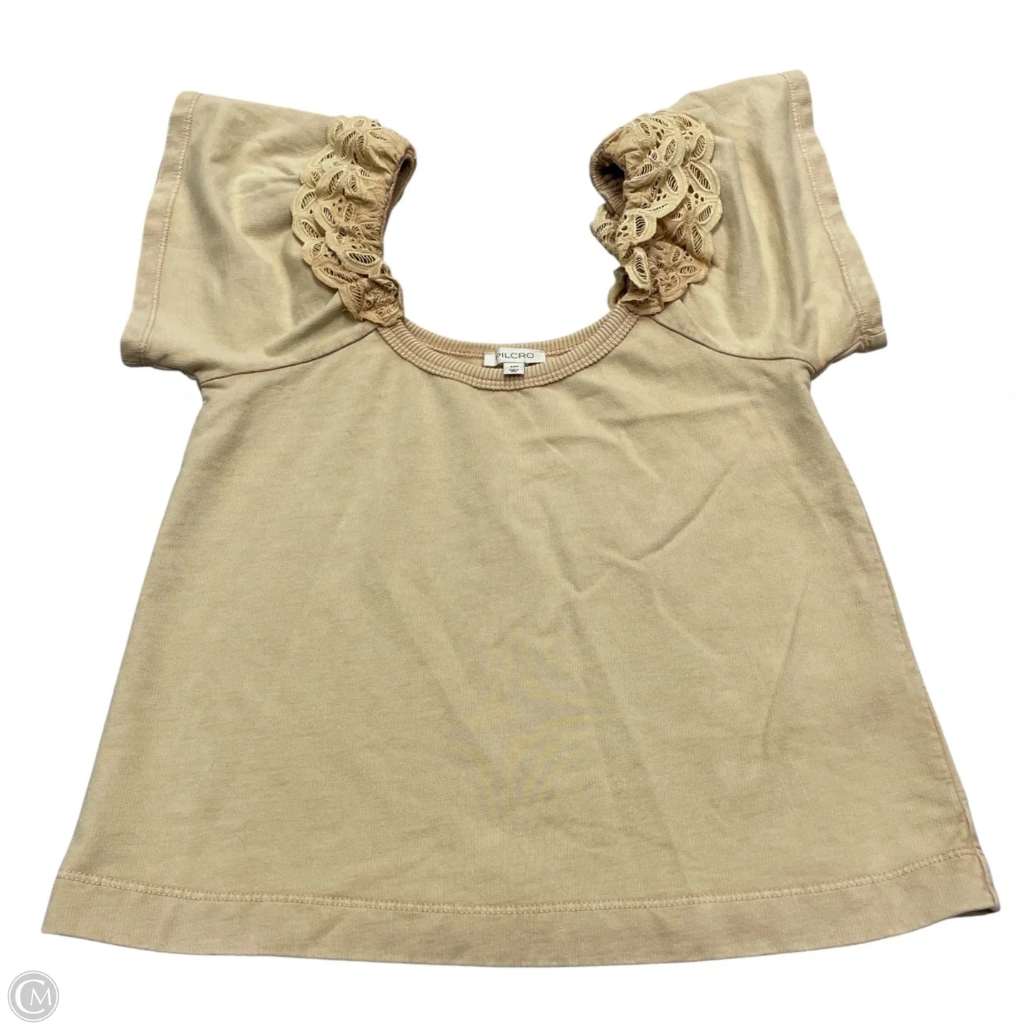Top Sleeveless By Pilcro In Beige, Size: Xxs