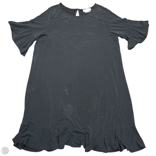 Dress Casual Midi By Anthropologie In Black, Size: 2x