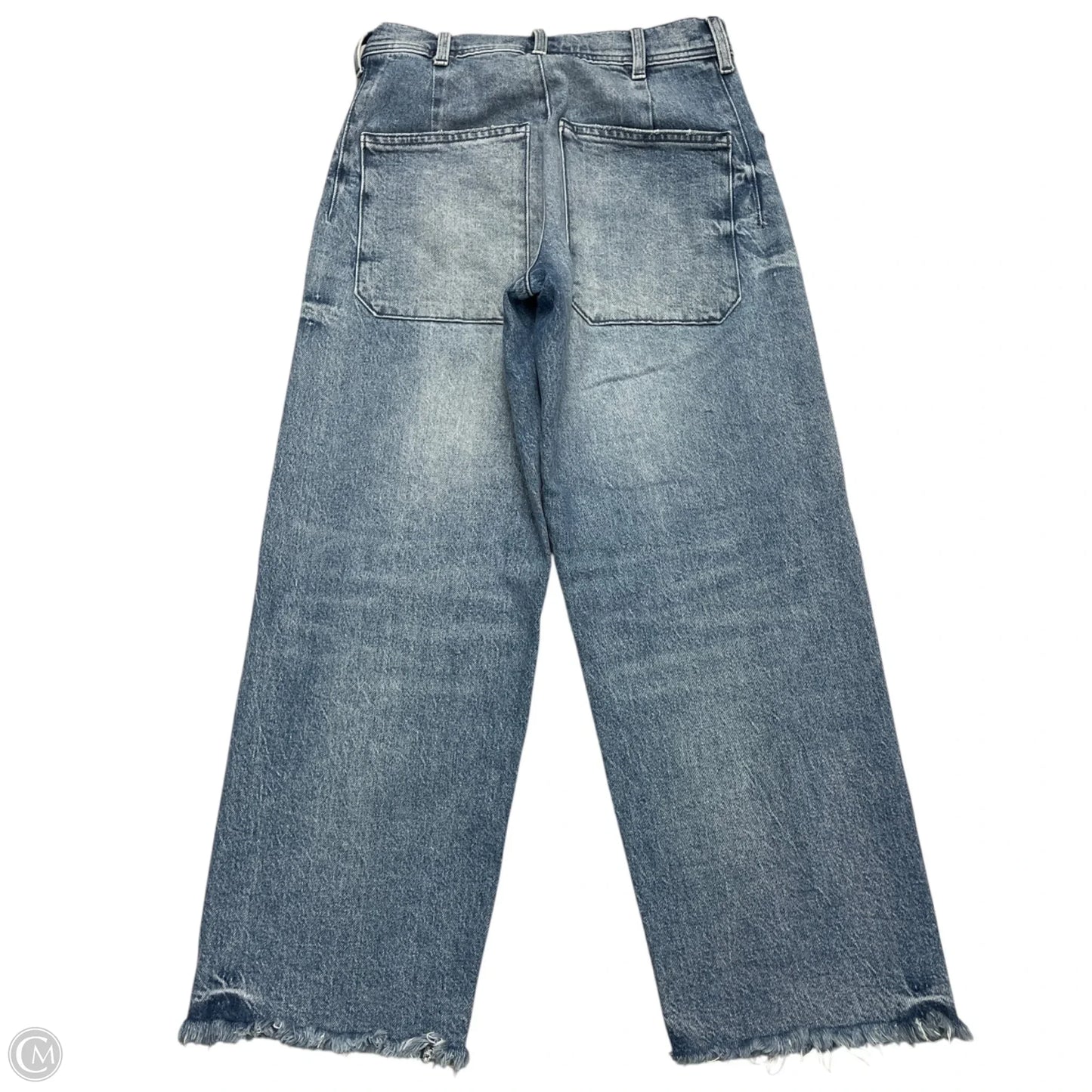 Jeans Wide Leg By Lucky Brand In Blue Denim, Size: 2