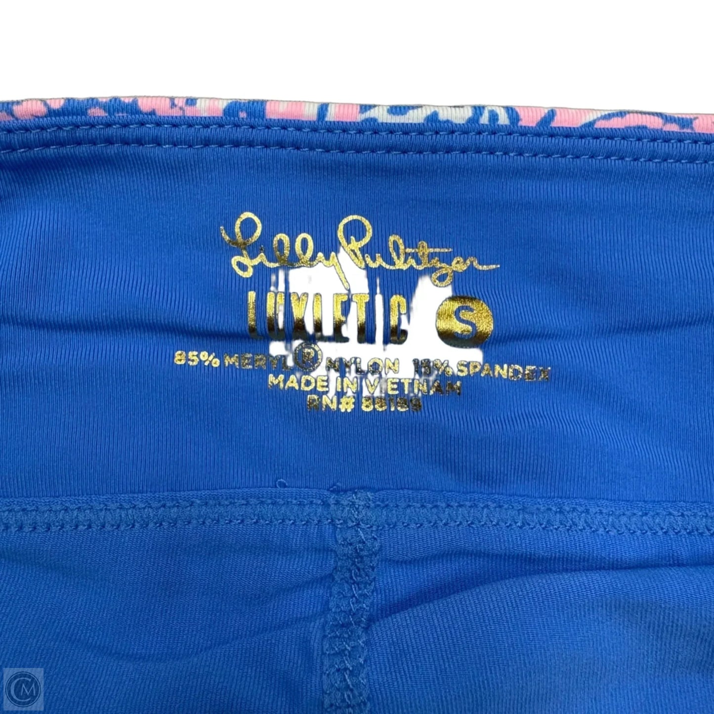 Skort Designer By Lilly Pulitzer In Blue & Pink, Size: S