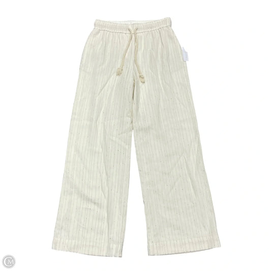 Pants Wide Leg By House Of Harlow In Cream, Size: Xs
