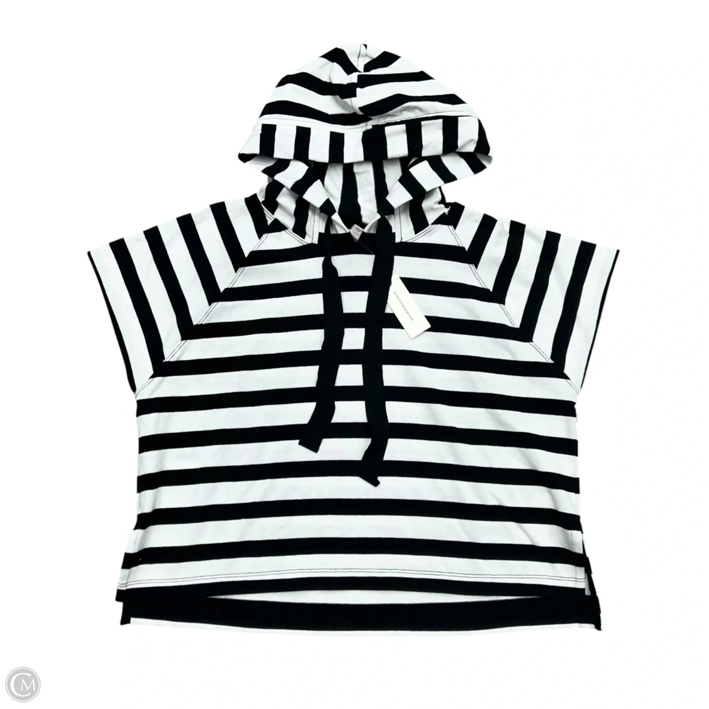 Top Sleeveless By Maeve In Black & White, Size: Xs