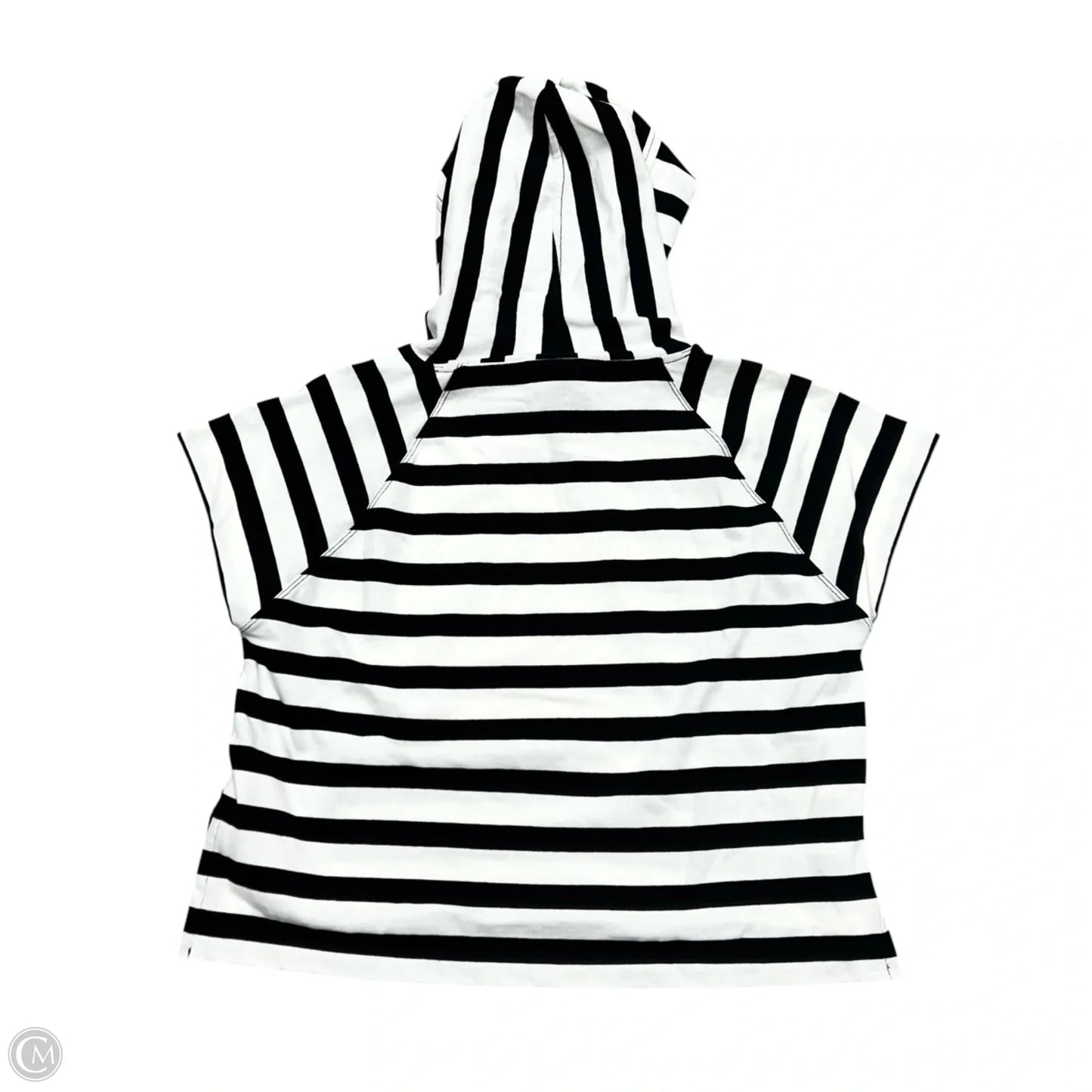 Top Sleeveless By Maeve In Black & White, Size: Xs
