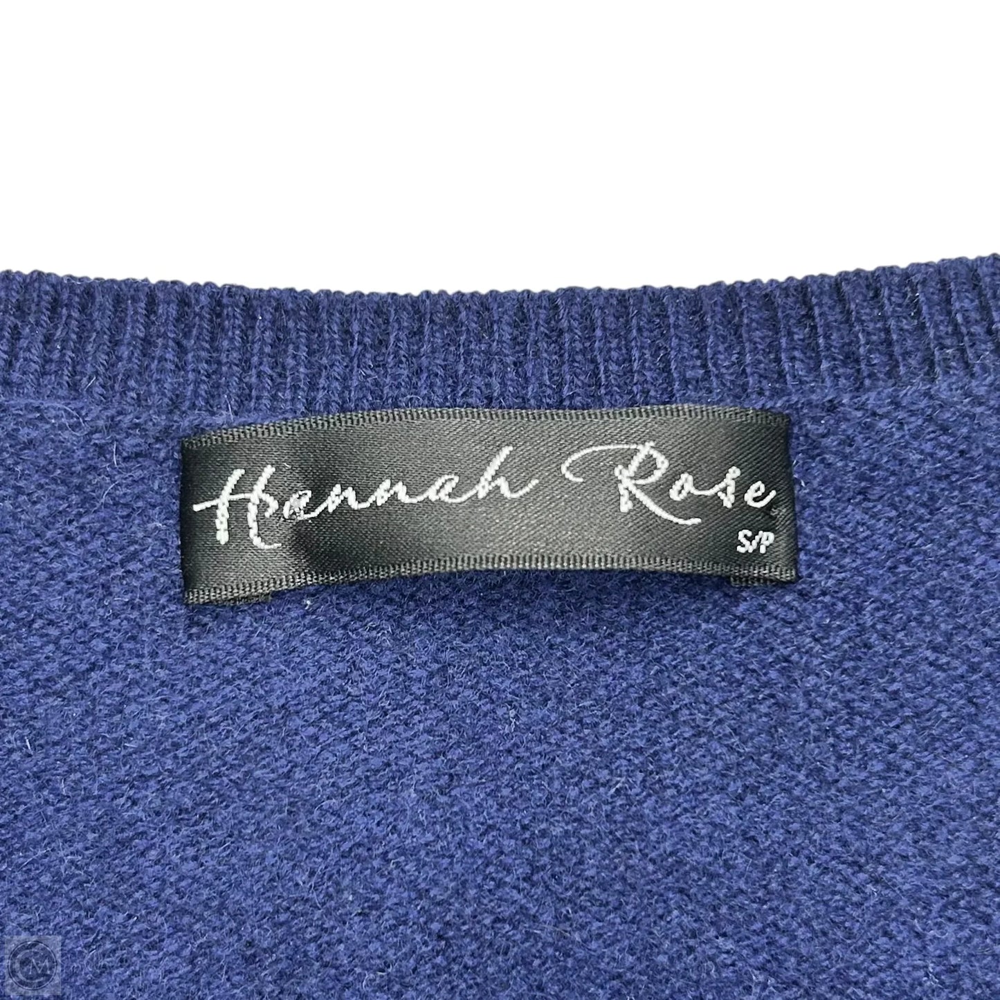 Sweater Cashmere By Hannah Rose In Navy, Size: S