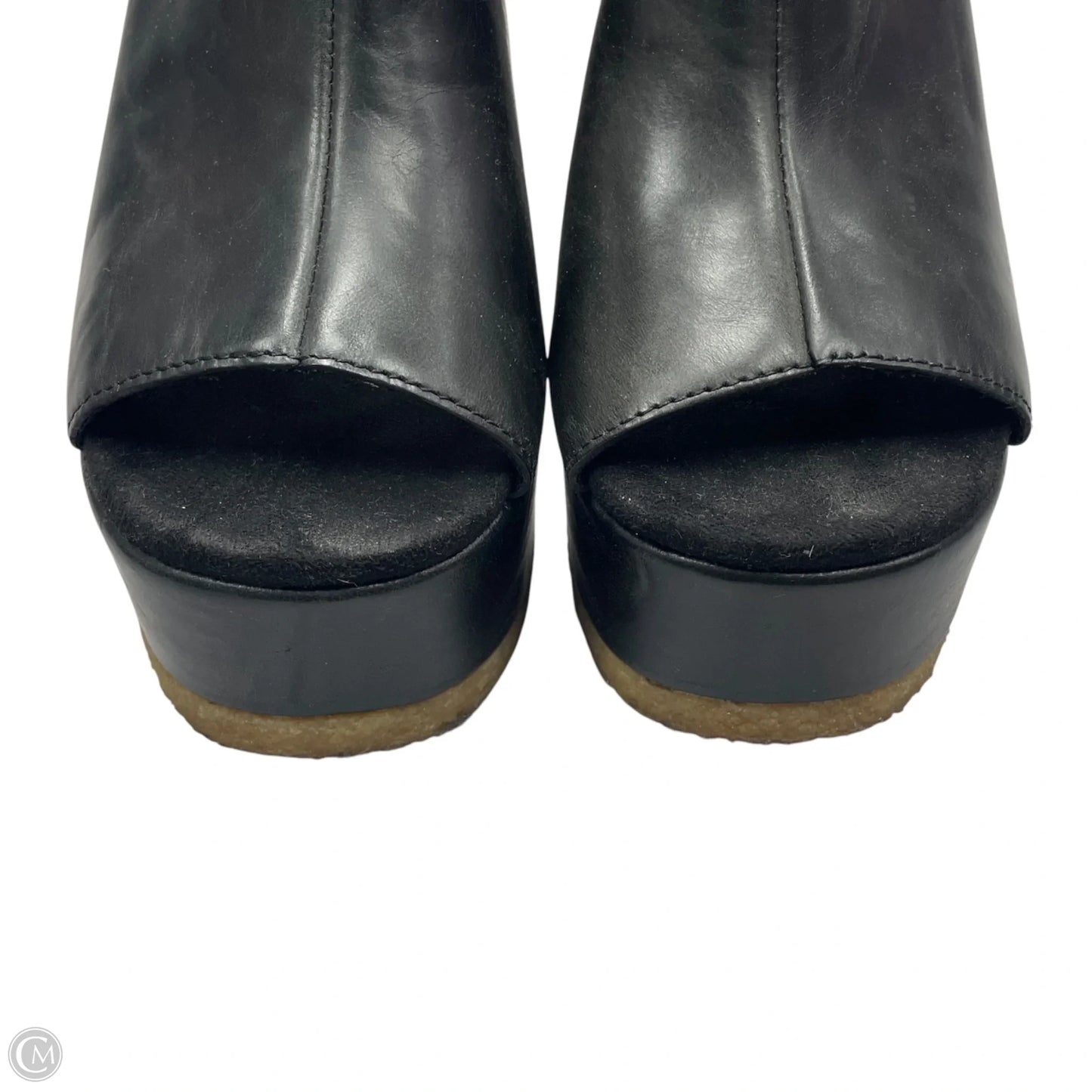 Sandals Heels Platform By Kelsi Dagger In Black, Size: 6.5